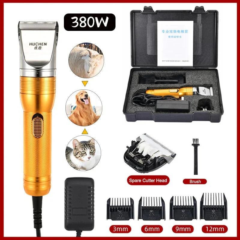 Pet hair electric carpet tufting trimmer