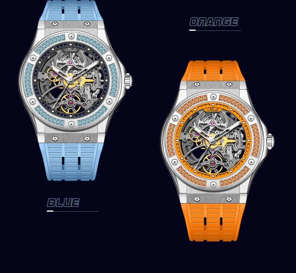 Haofa skeleton,Luxury automatic mechanical watch