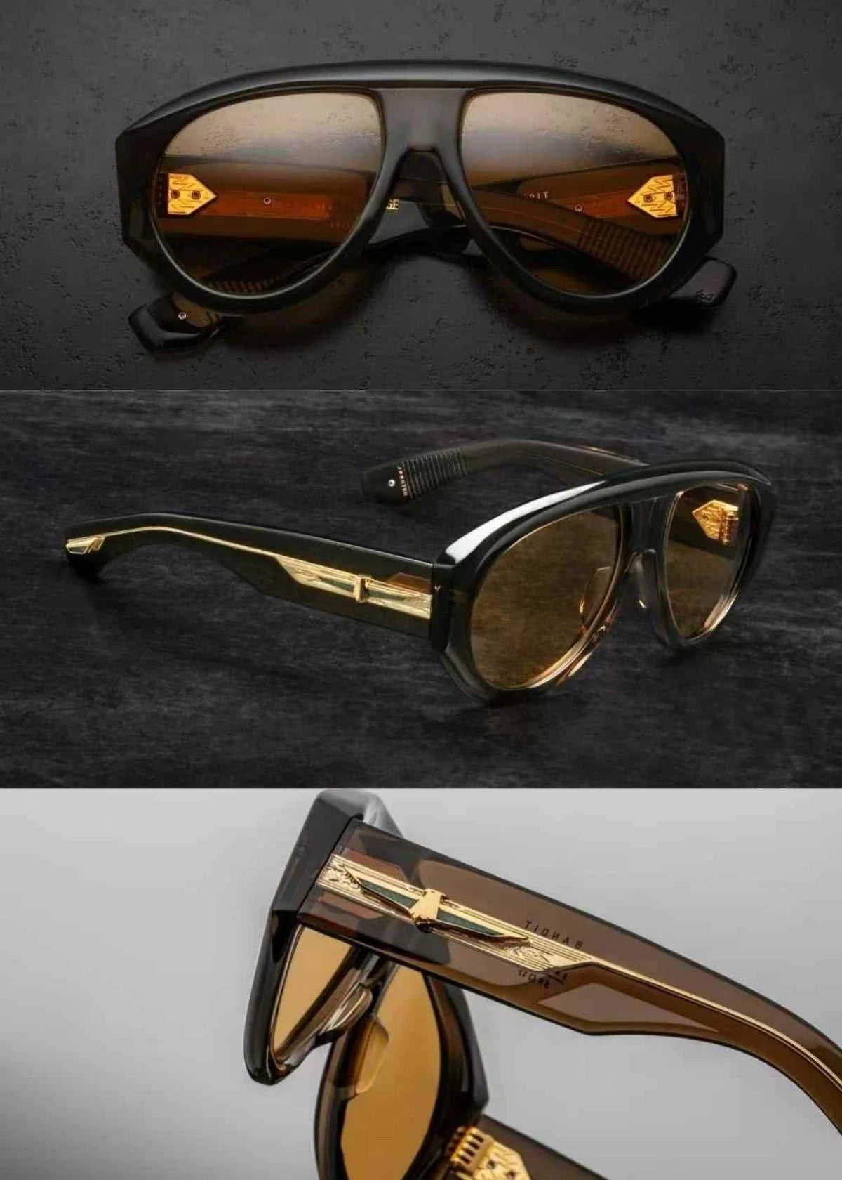 Jacques Marie Mage BANDIT luxury sunglasses high acetate frame