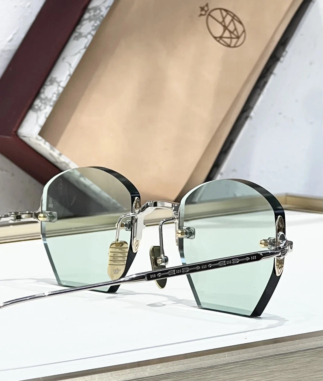 Jacques marie mage OATMAN luxury  retro fashion shades sunglasses