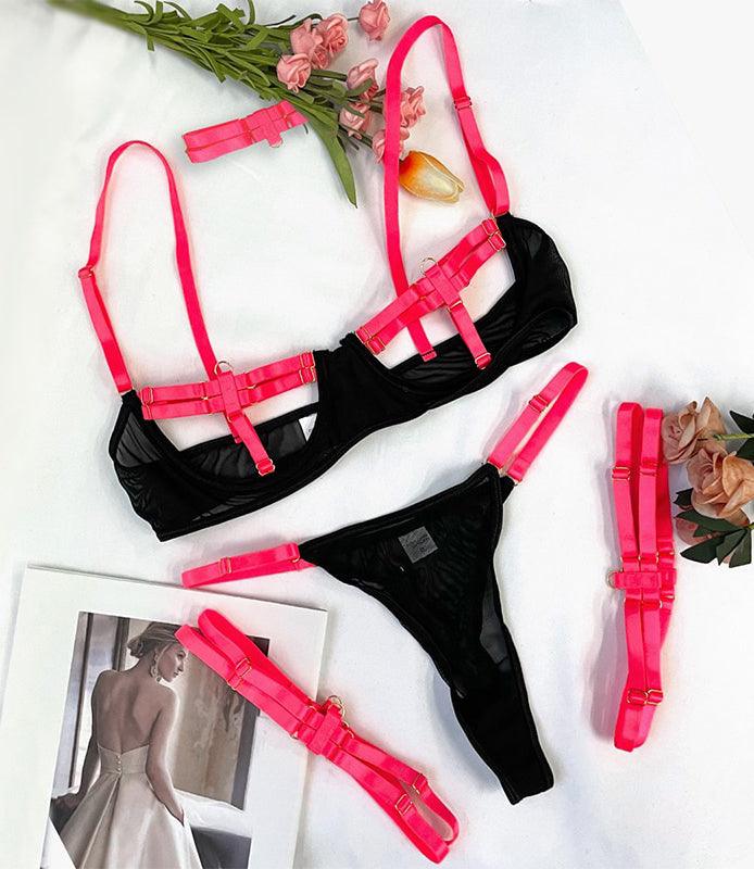 4-Piece Exotic Playsuit