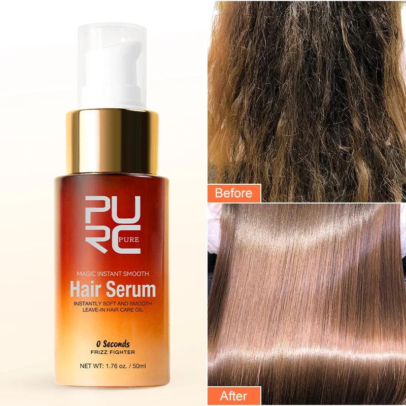 PURC magic smoothing serum repair damaged hair
