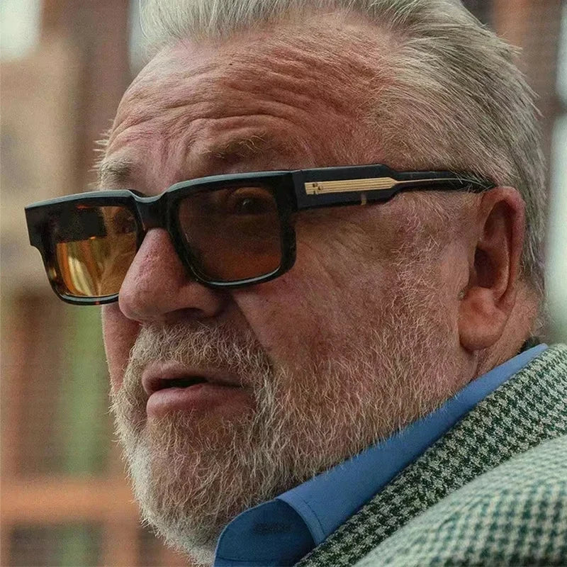 Jacques marie mage Hemmings sunglasses the bossy classic square frame with case