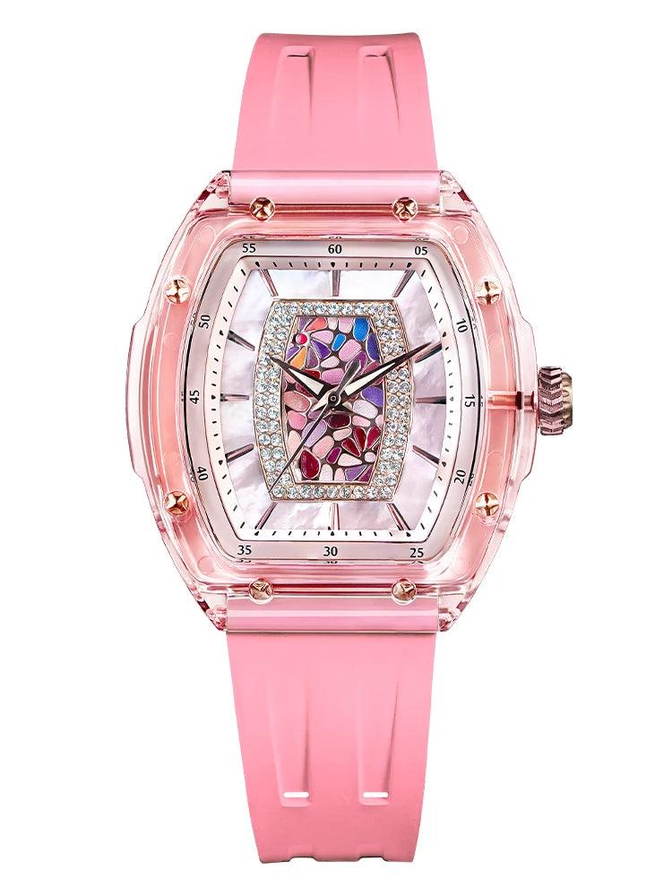 Dubai watch fashion crystal quartz wristwatch precious gift for girls