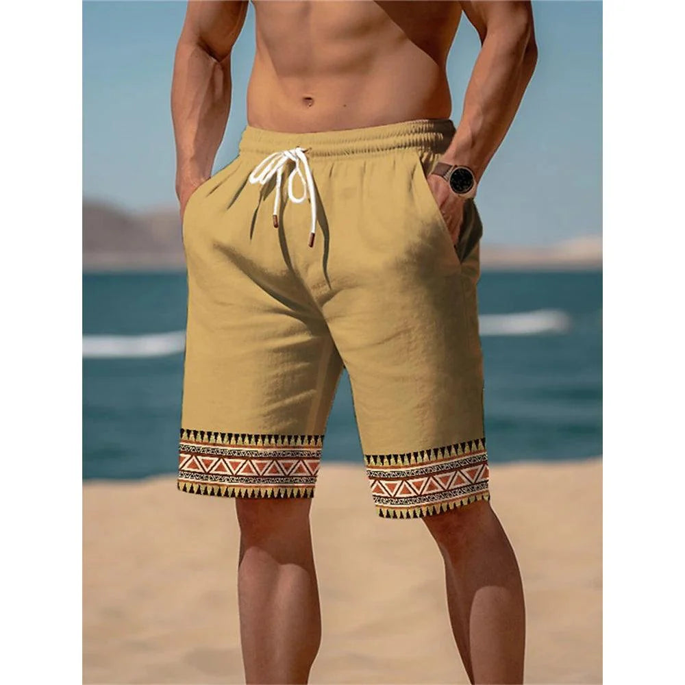 Stylish men casual board shorts for summer and beach