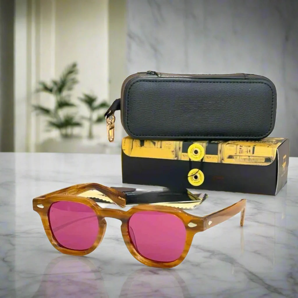 Moscot Dolt premium polarized sunglasses luxury retro design