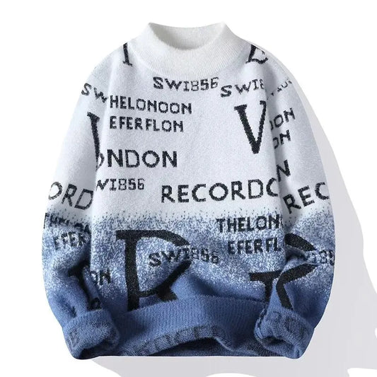 Sweater warm high quality top fashion pullover