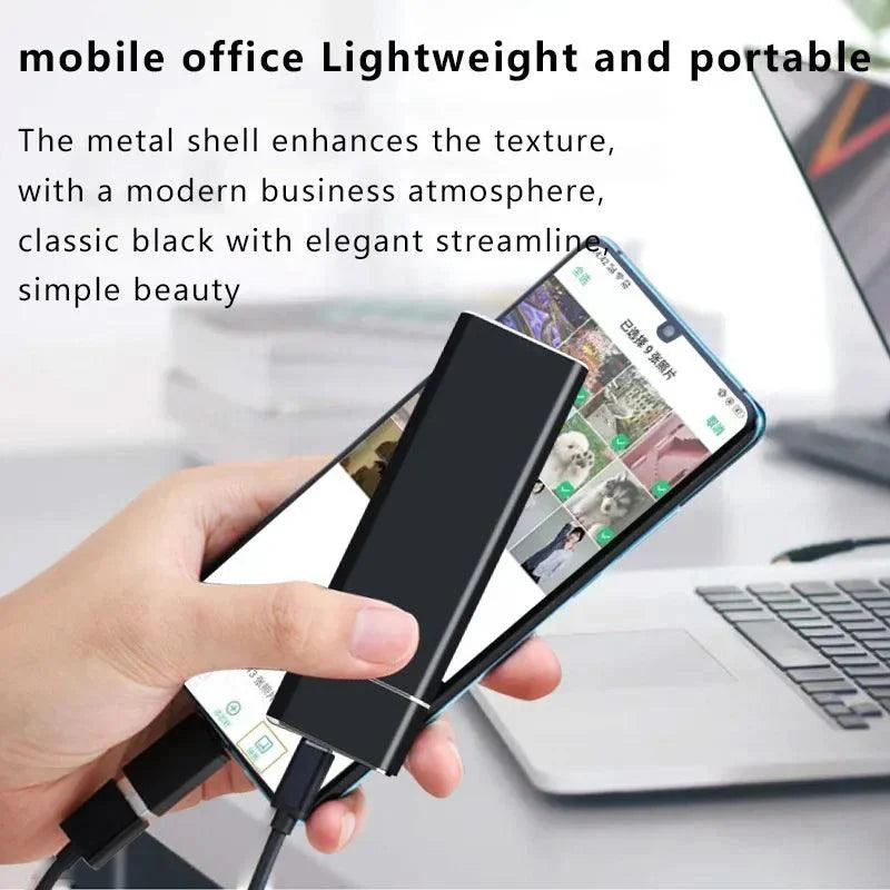 64 TB high speed mini portable external ssd for laptops phones