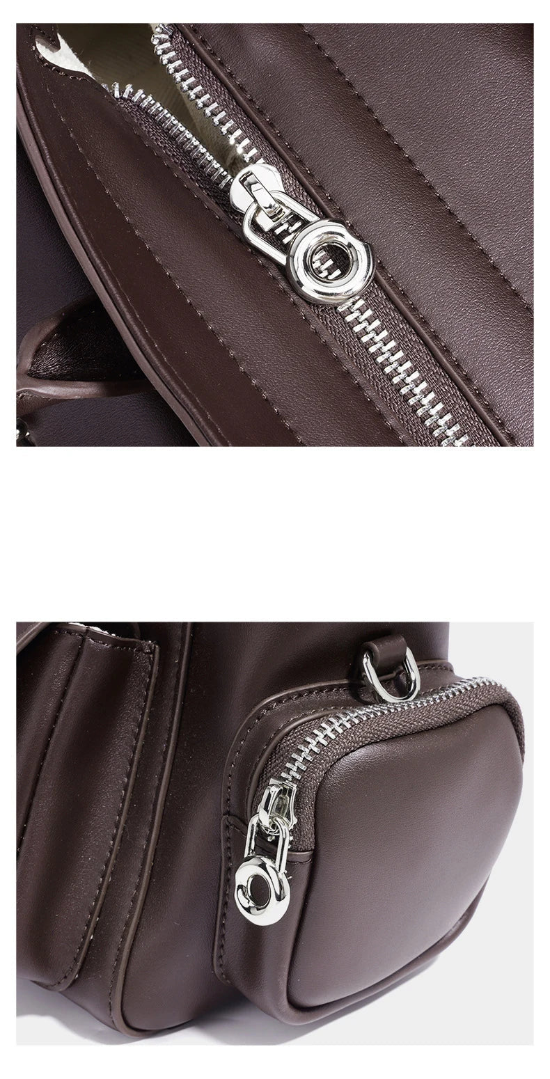 ARI women large capacity shoulder handbag – multi-pocket underarm bag for daily use