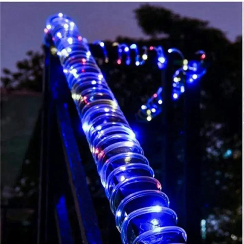 Solar Rope Lights Solar LED Light Path Deck Outdoor Garden