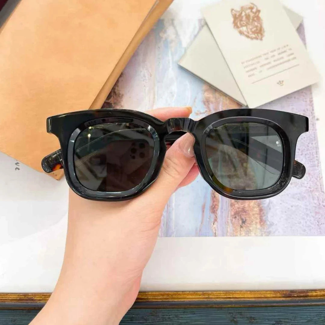 Jacques Marie Mage DEVAUX Inspired sunglasses thick acetate retro square