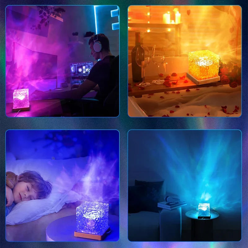 Aurora light projector – mood lamp for bedroom, bar, or restaurant