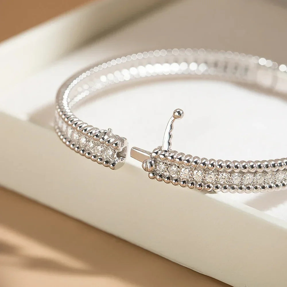 Moissanite bracelet amazing gift for girls