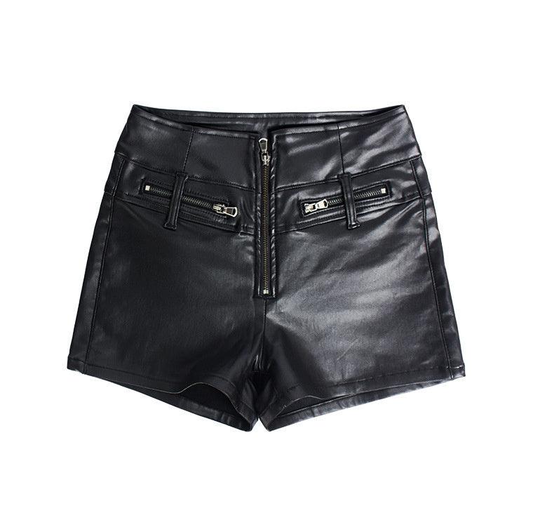 High Waist Solid Short