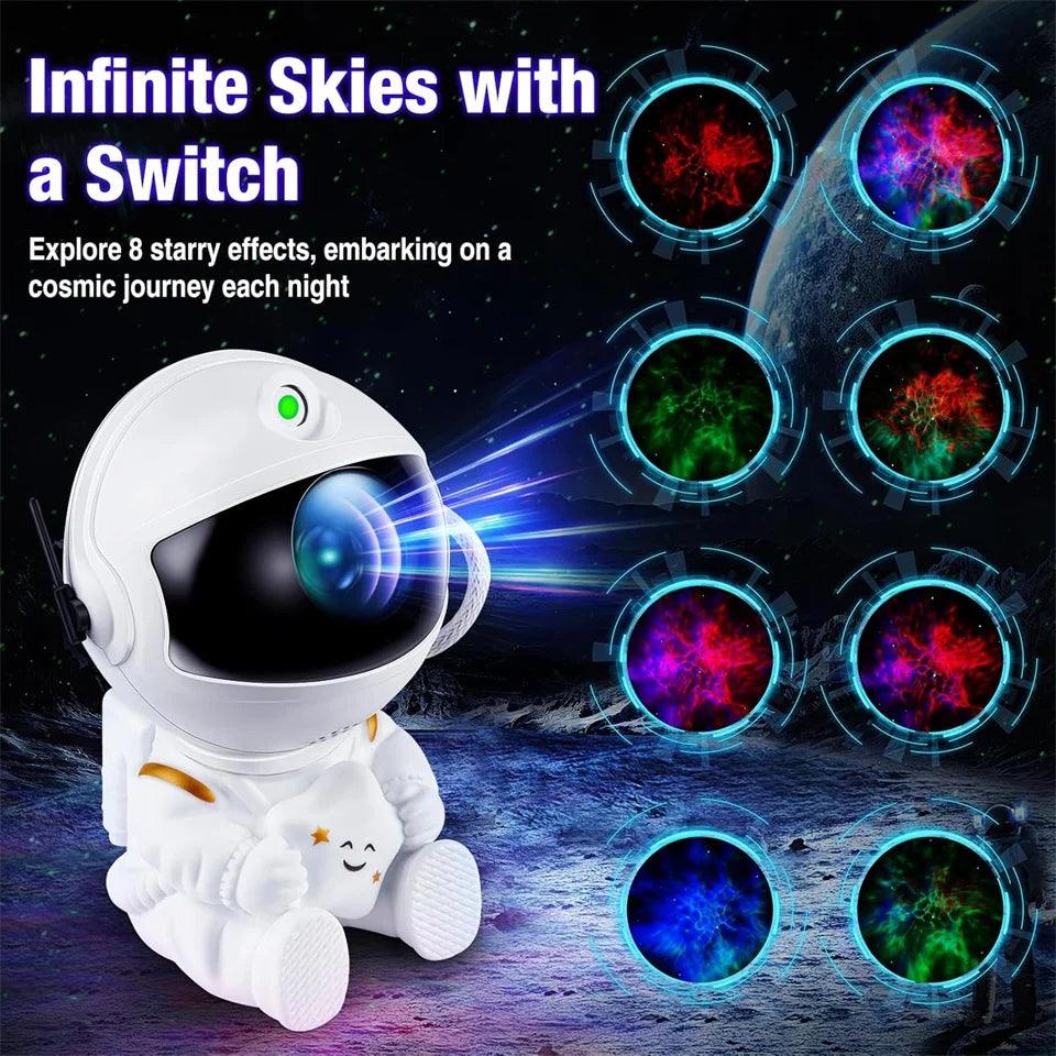 Astronaut galaxy star led light ceiling lamp for kids rooms & home decoration