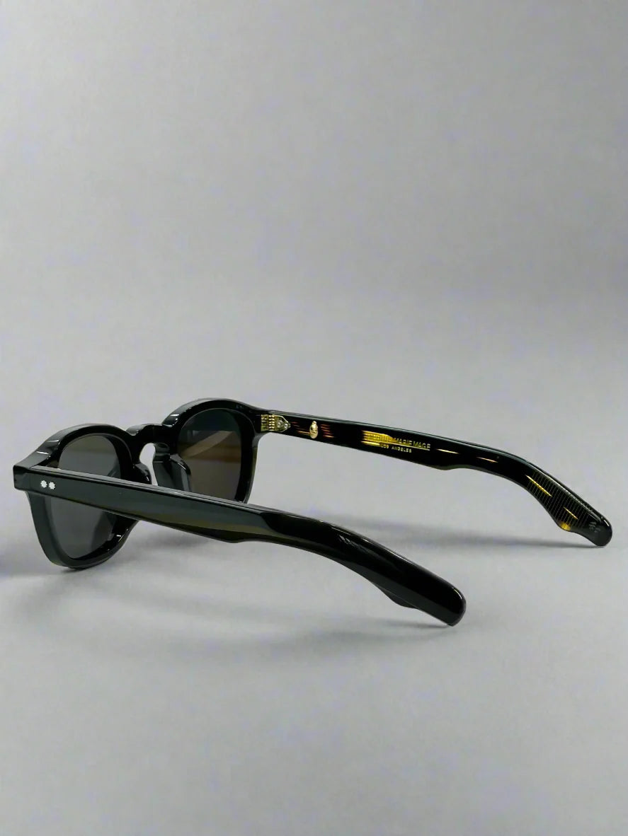 JACQUES MARIE MAGE Zephirin Classic Retro Oval Sunglasses Luxury Acetate Eyewear