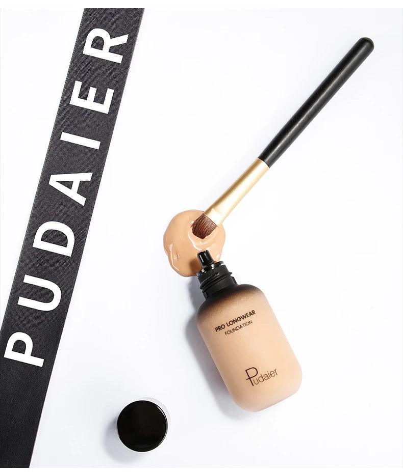 Face liquid foundation makeup waterproof base whitening cover dark circle