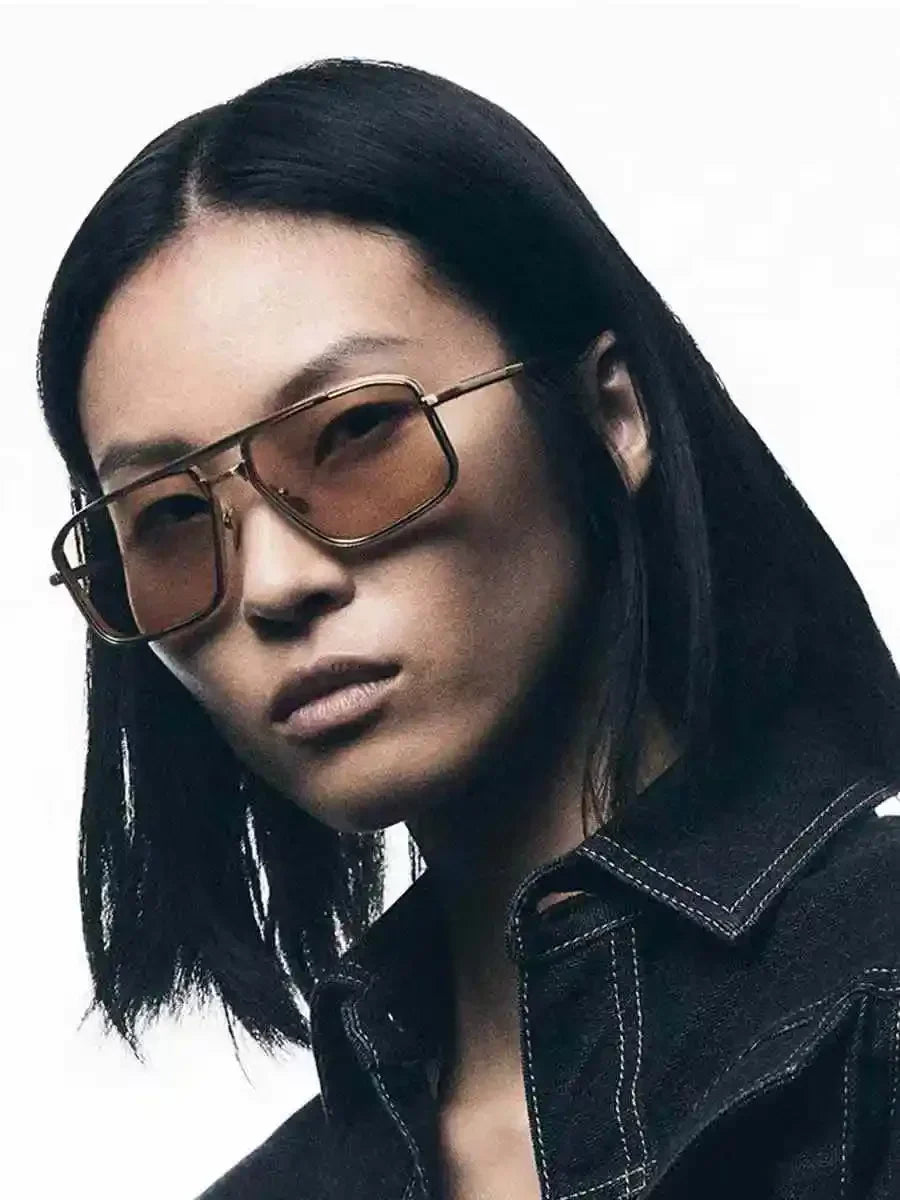 jacques marie mage EARL ultralight titanium, vintage retro square