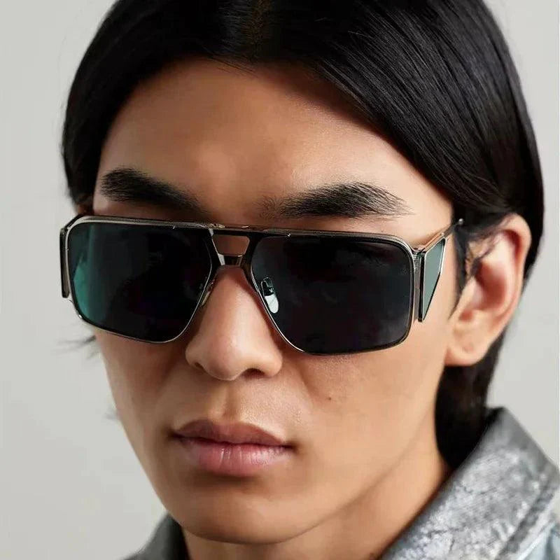 JACQUE MARIE MAGE,Assen alloy handmade sunglasses classical vintage