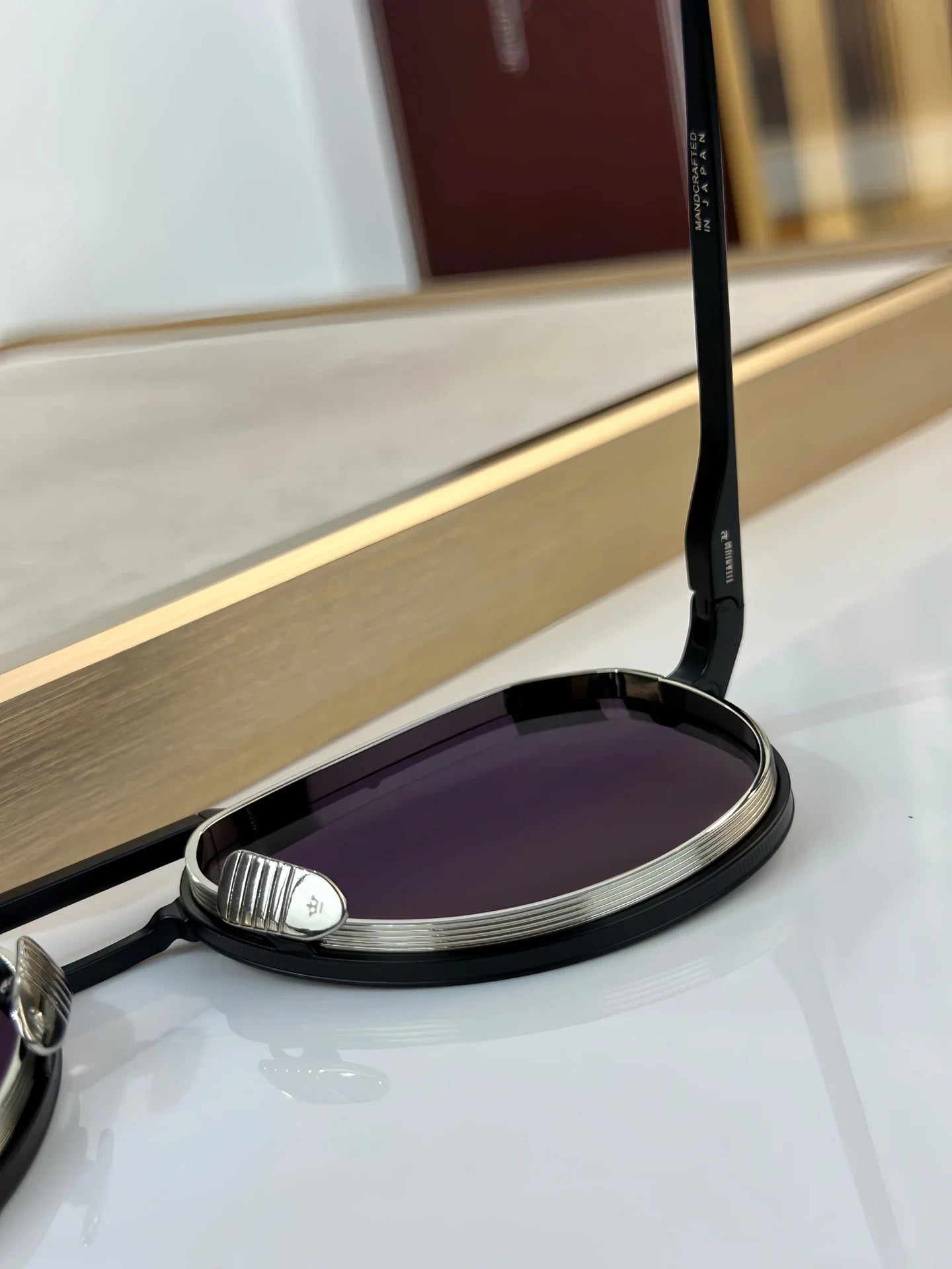 Jacques Marie Mage COMMANDER sunglasses bold premium titanium frame