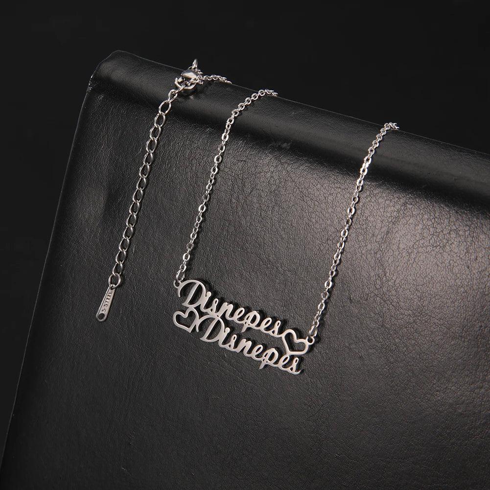 Your name on Necklace  Stainless Steel Jewelry