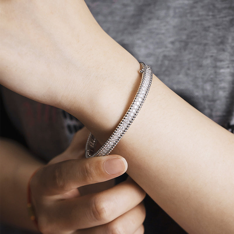 Moissanite bracelet amazing gift for girls