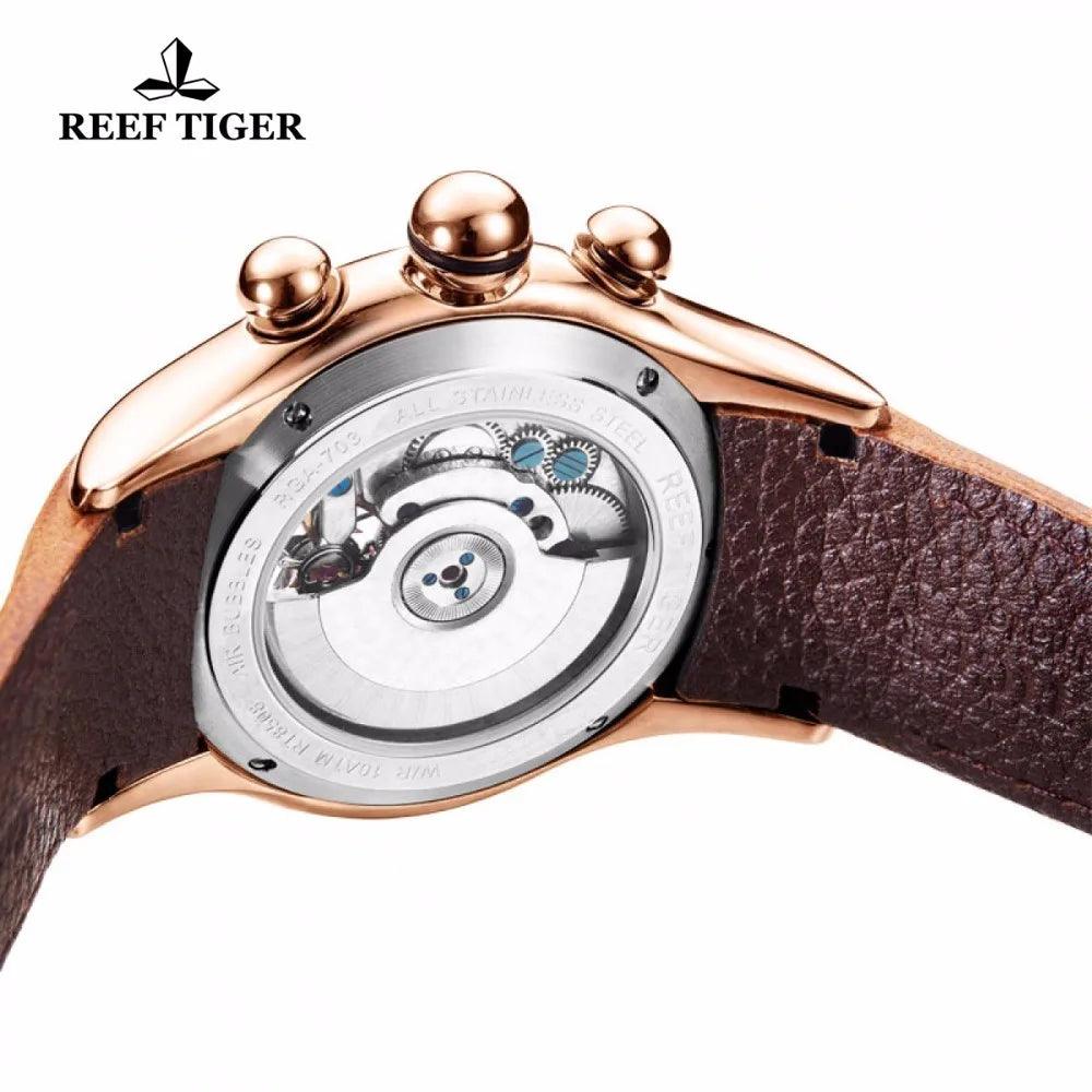 Reef Tiger tourbillon automatic watch