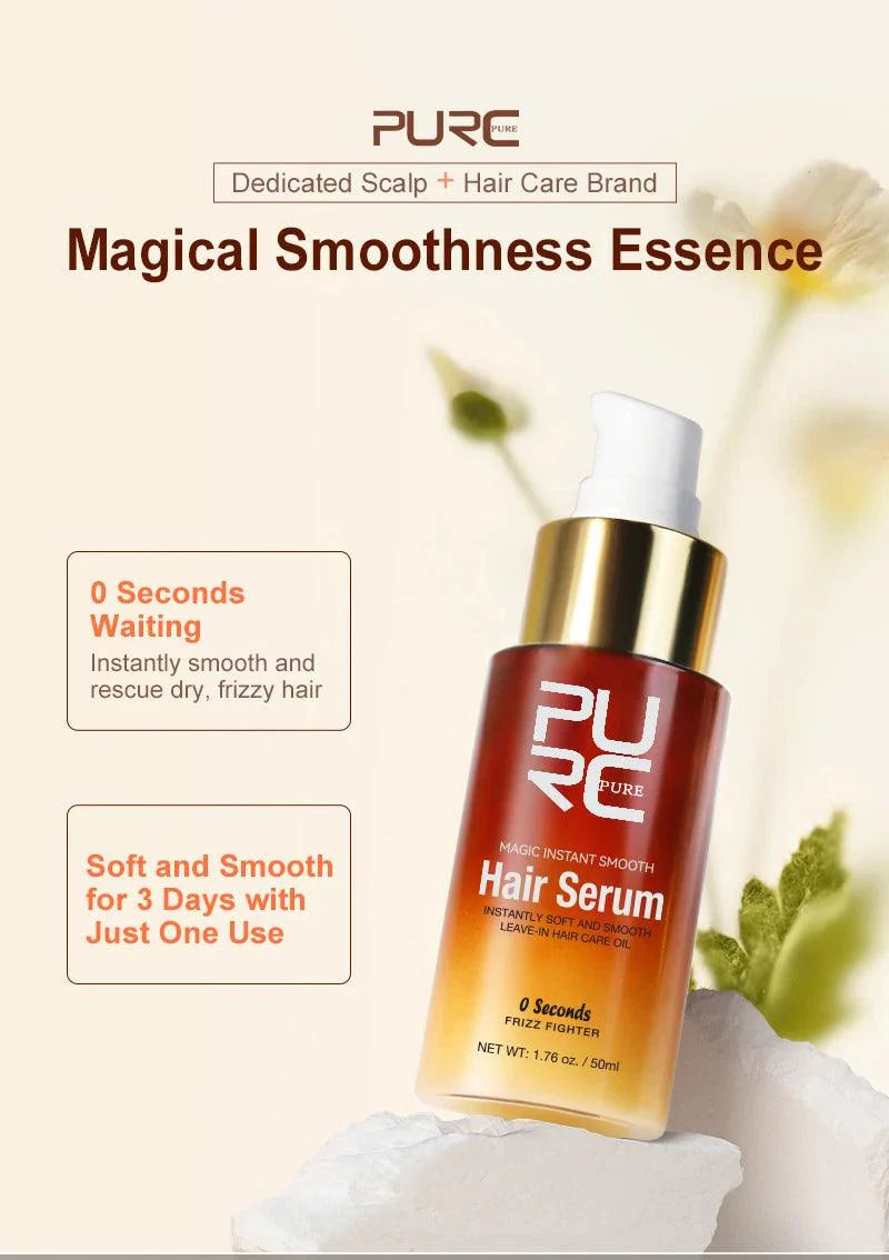 PURC magic smoothing serum repair damaged hair