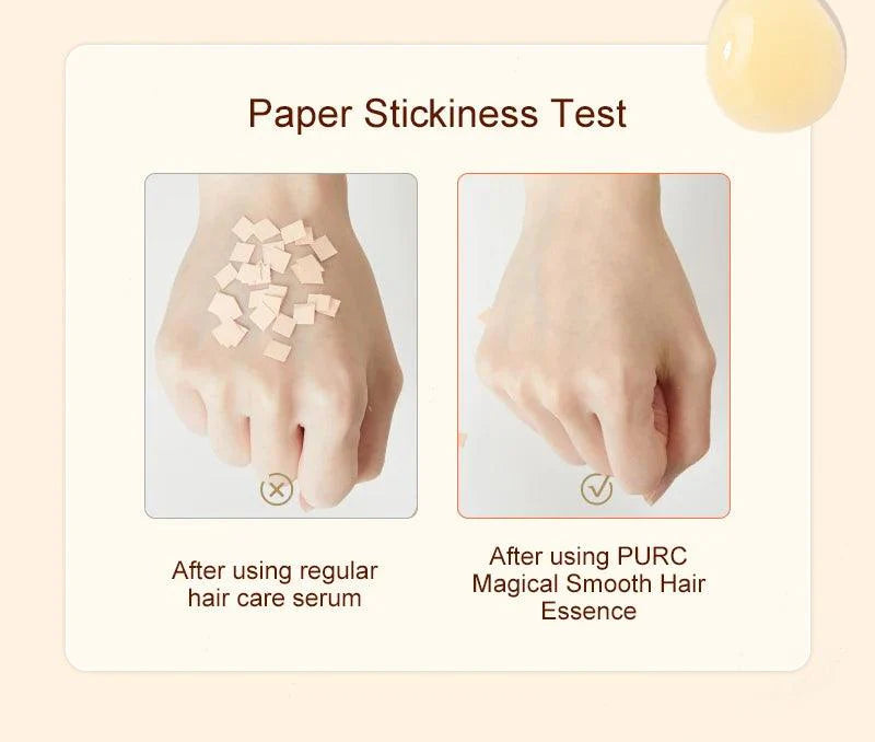 PURC magic smoothing serum repair damaged hair