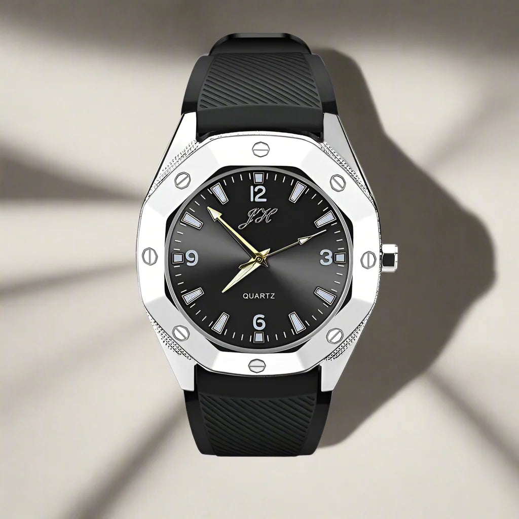 Luxury look with hidden USB Lighter watch,Stylish gift for smokers