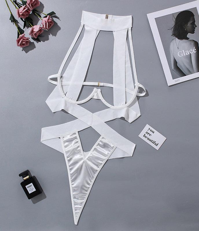 Bandage Lingerie Bodysuit