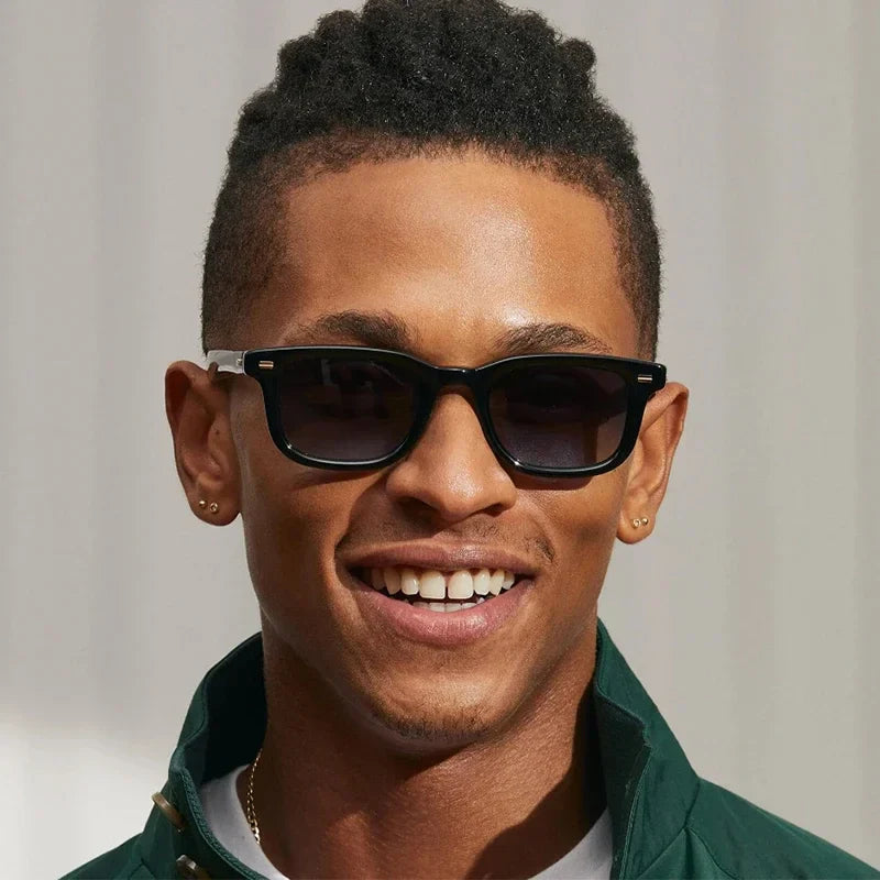 Lemtosh KLUTZ rectangle sunglasses vintage inspired acetate luxury