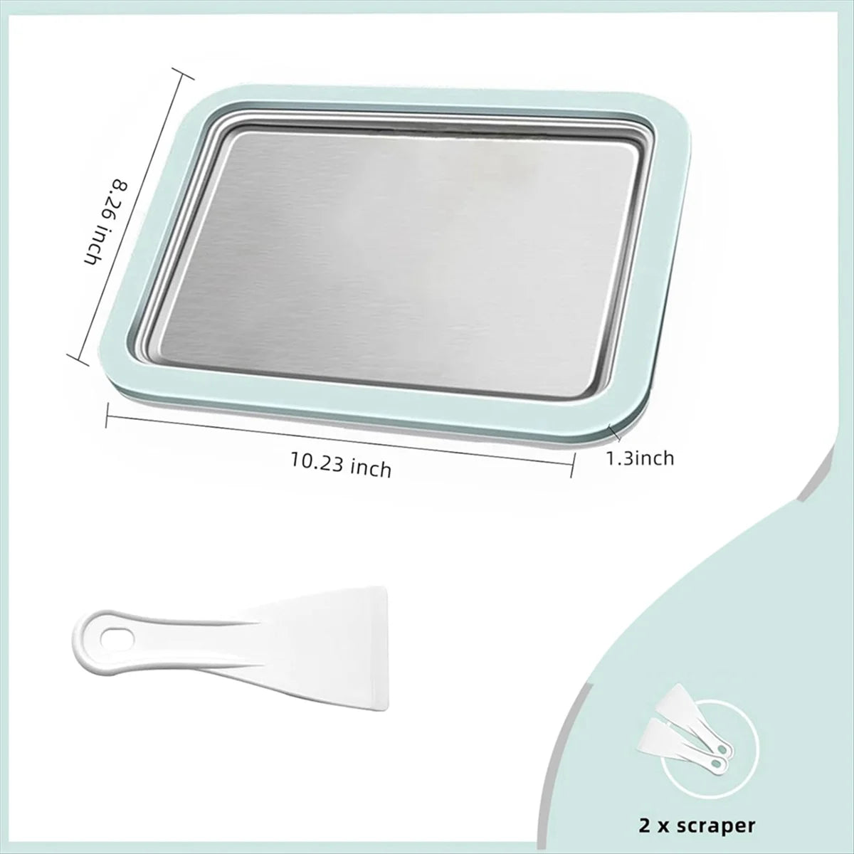 Instant Ice Cream Maker,Homemade DIY Ice Cream,Freeze Yogurt Rolls