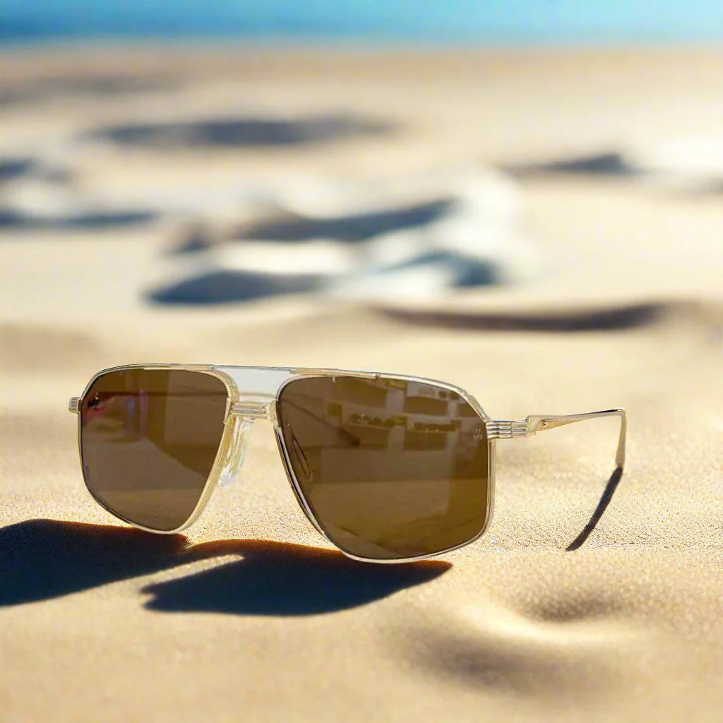 Jacques Marie Mage Jagger ultralight titanium square style sunglasses