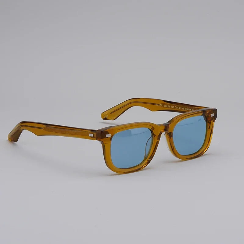 Lemtosh KLUTZ rectangle sunglasses vintage inspired acetate luxury