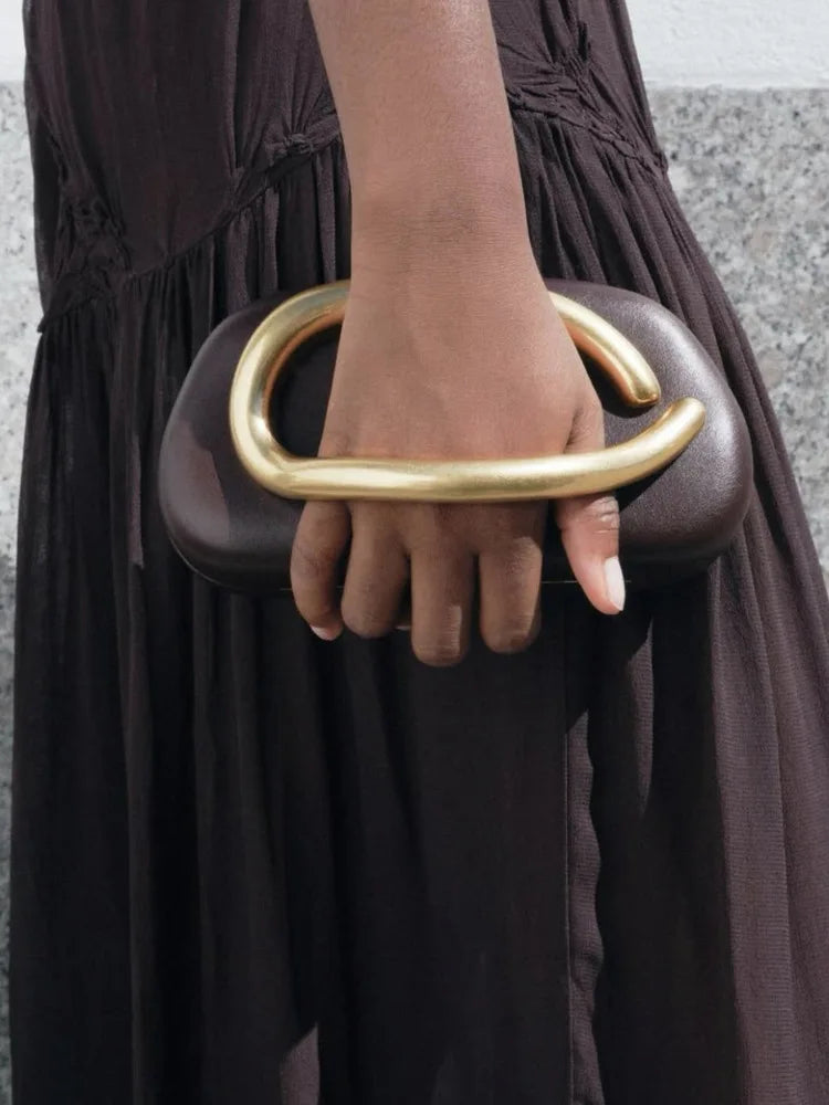 stylish mini chain purse women retro shoulder bag