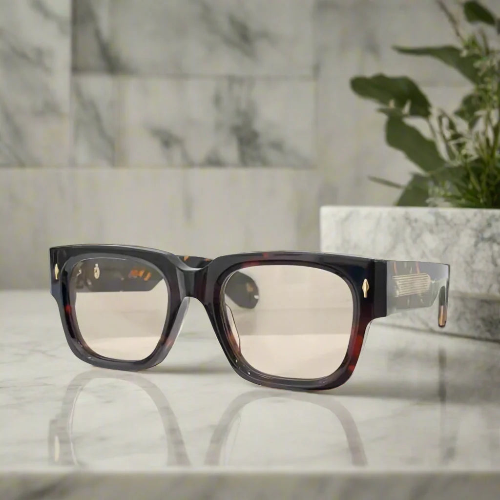 Jacques Marie Mage ENZO retro bold sunglasses new solid colorways