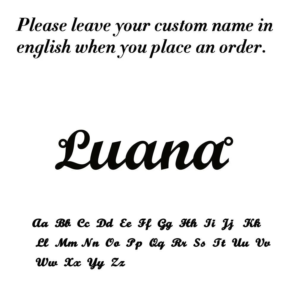 Your name on Necklace  Stainless Steel Jewelry