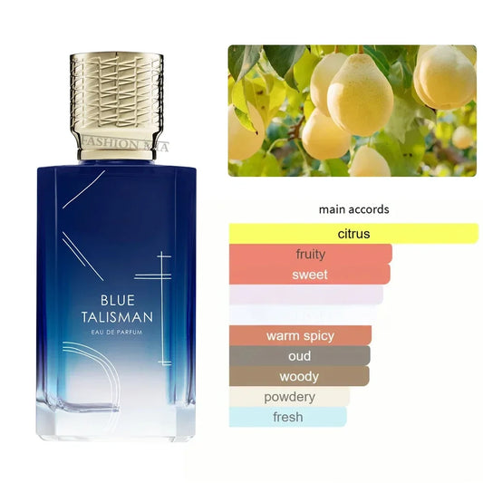 Luxury long lasting floral perfume fleur narcotique blue talisman