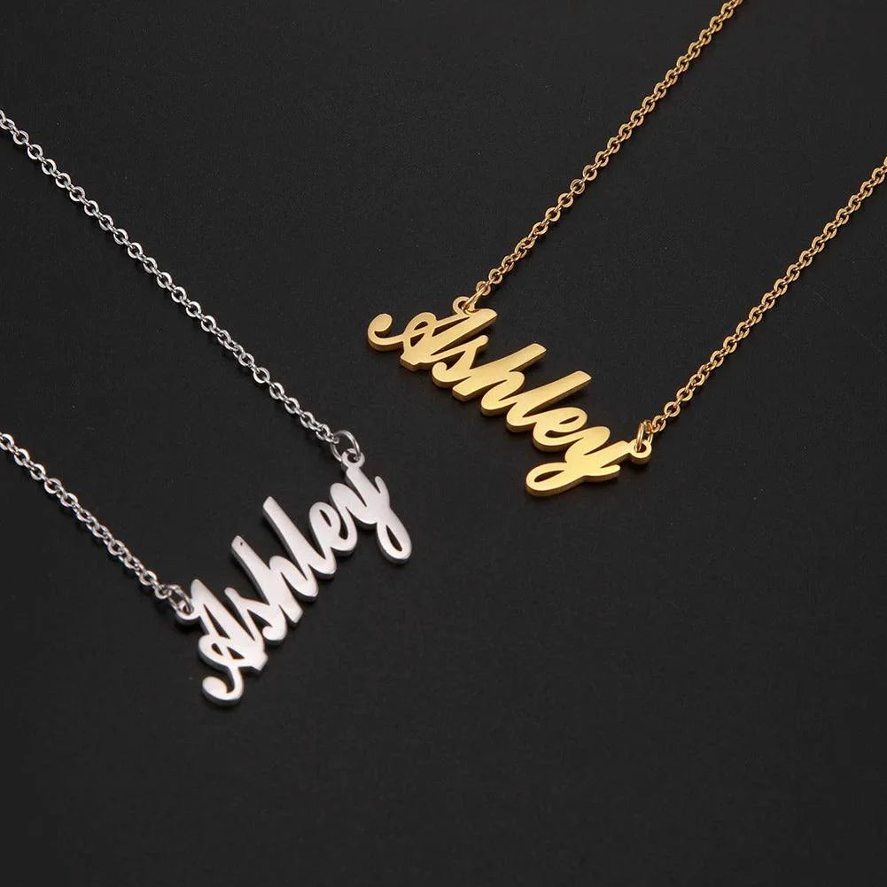 Your name on Necklace  Stainless Steel Jewelry