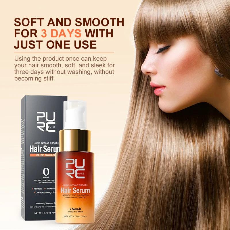 PURC magic smoothing serum repair damaged hair