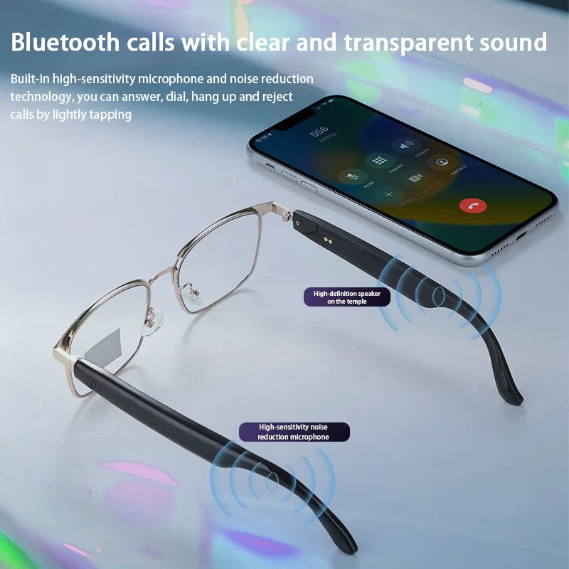 Smart ai glasses with real-time wireless bluetooth translation in 144 languages