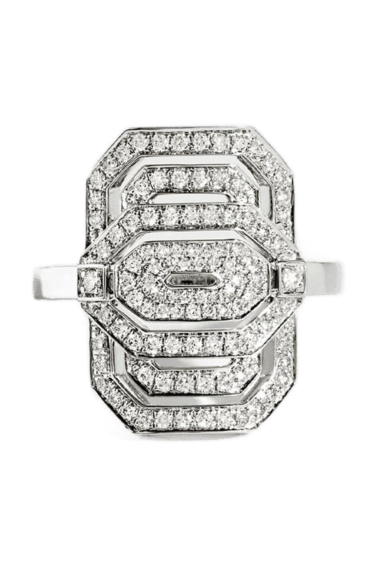 Ring My Way Mini aus Silber und Diamanten