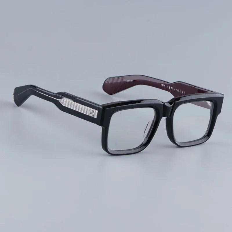 Jacques marie mage Hemmings sunglasses the bossy classic square frame with case