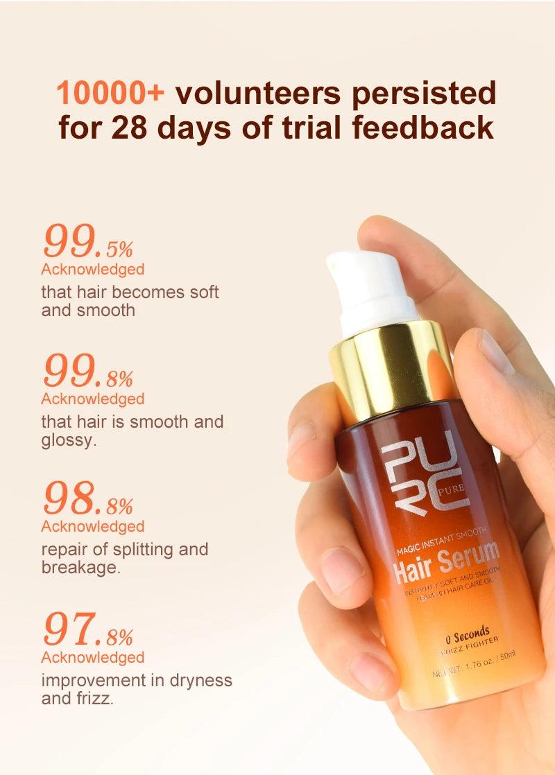 PURC magic smoothing serum repair damaged hair