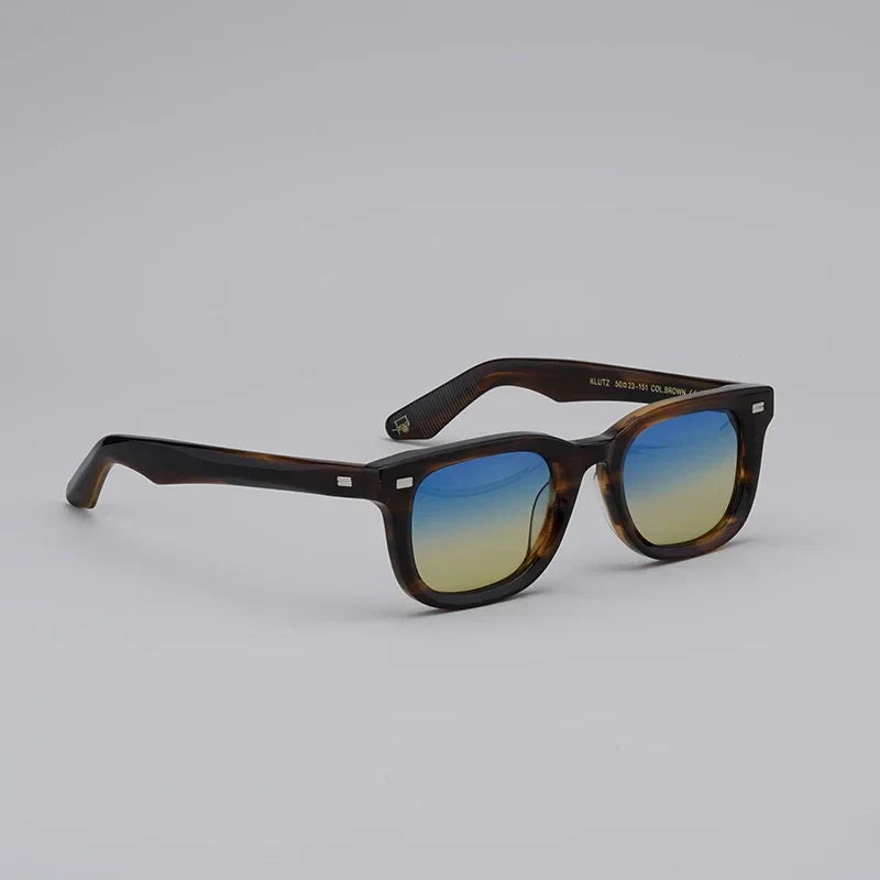 Lemtosh KLUTZ rectangle sunglasses vintage inspired acetate luxury