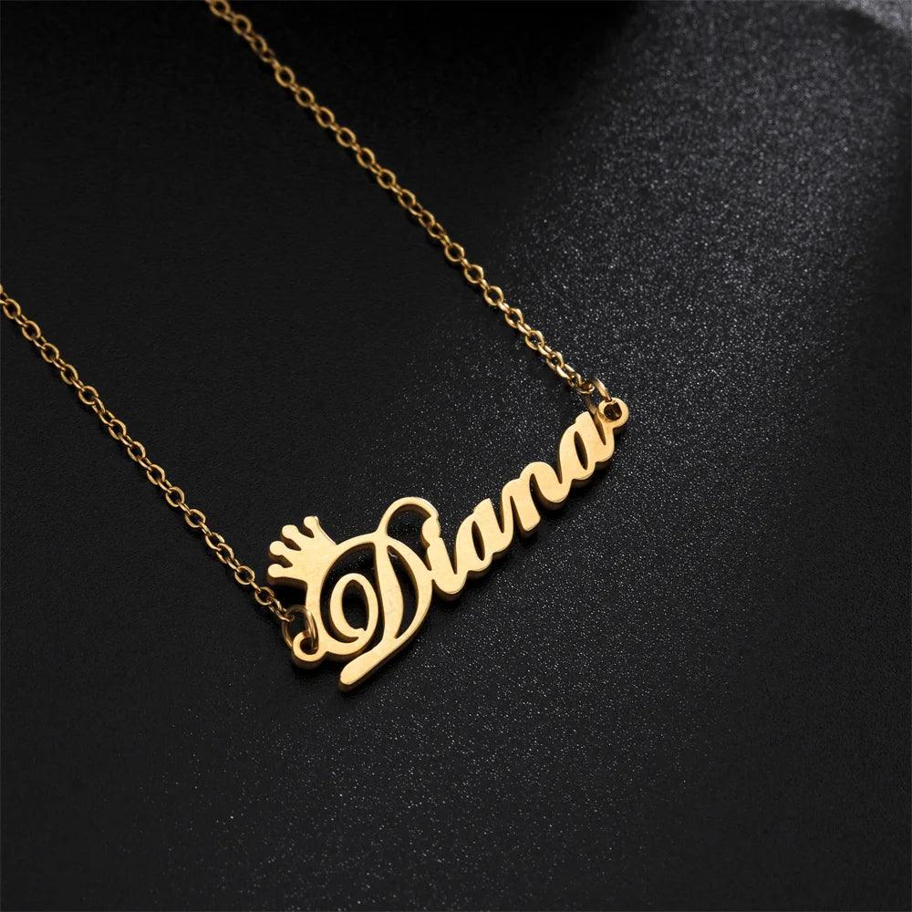 Your name on Necklace  Stainless Steel Jewelry