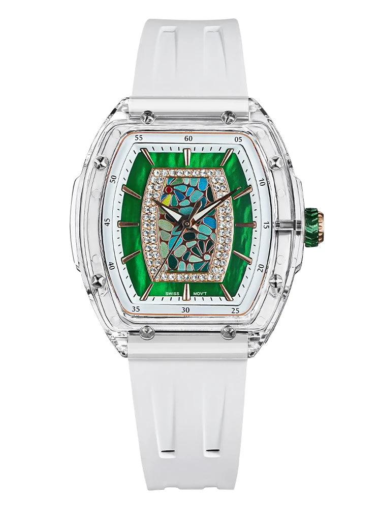 Dubai watch fashion crystal quartz wristwatch precious gift for girls