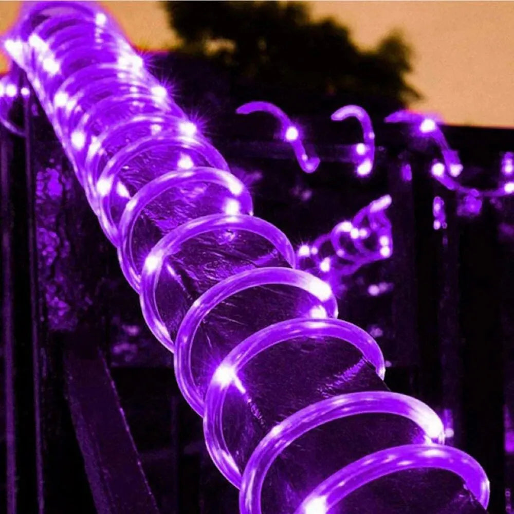 Solar Rope Lights Solar LED Light Path Deck Outdoor Garden