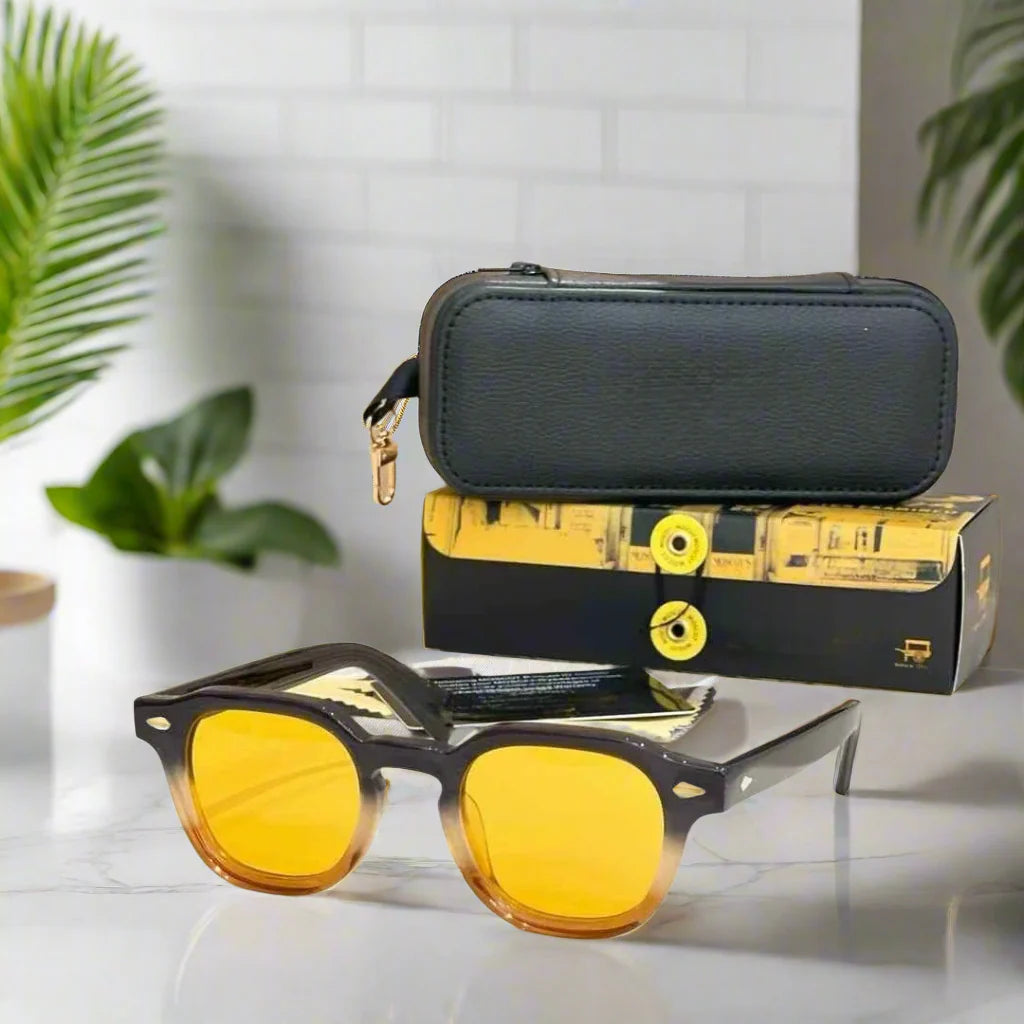 Moscot Dolt premium polarized sunglasses luxury retro design